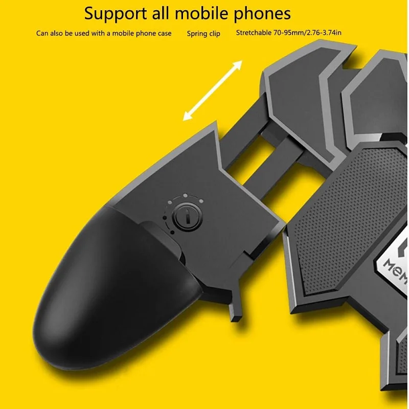 

pubg Controller Turnover Button Gamepad for PUBG IOS Android Six 6 Finger Operating Gamepad Peripherals Mobile PUBG Controller