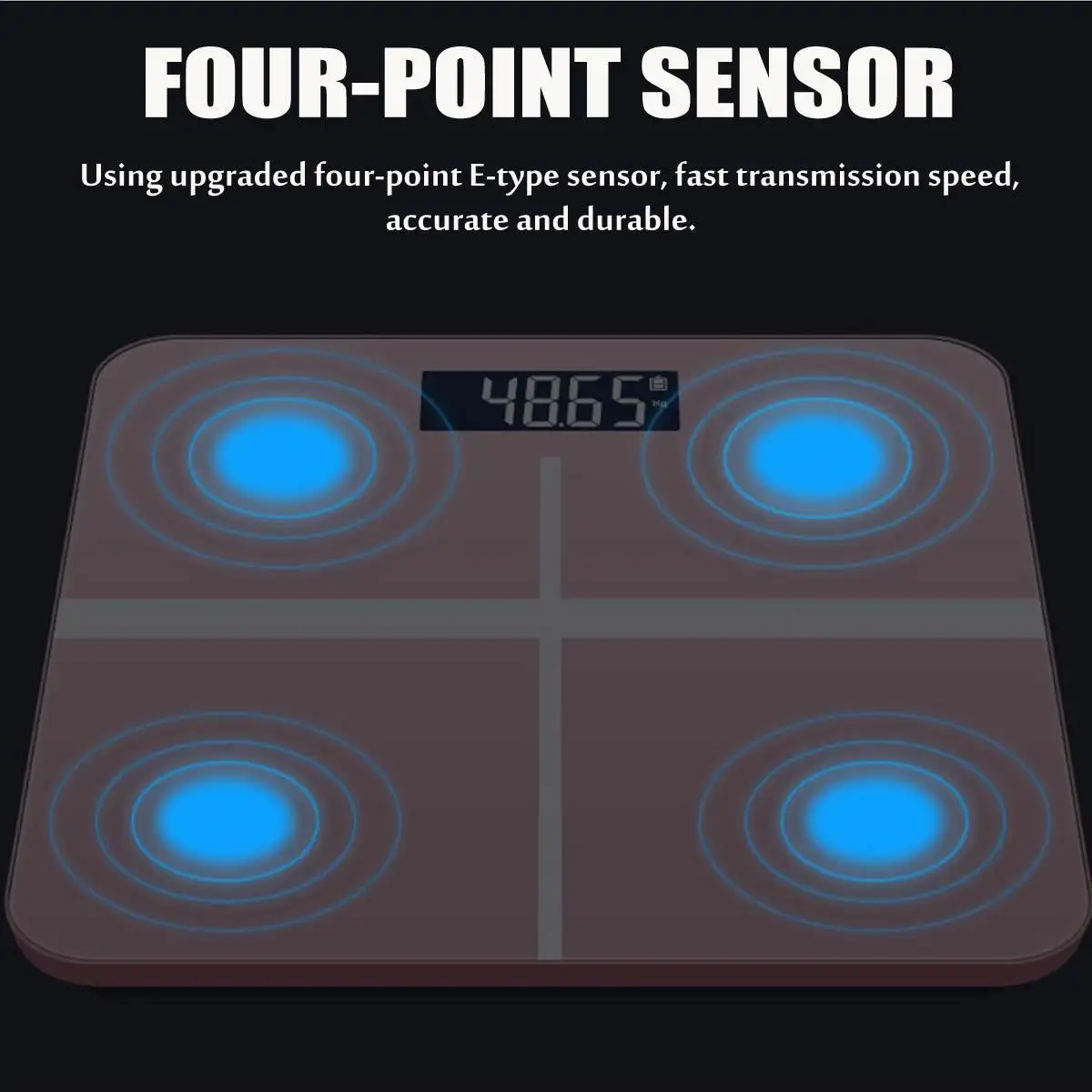 

Smart Body Fat Scale Monitor Bathroom Scales Digital Body Weight Machine Measuring Scale bluetooth charging / battery type