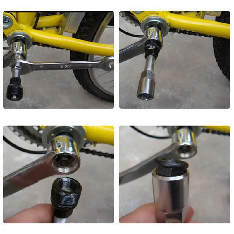 

Cycling Wheel Puller Repair Tool Bicycle Axis Tool MTB Crank Disassembly Bracket Remover Steel Bicycle Crank Remover Repair Kits