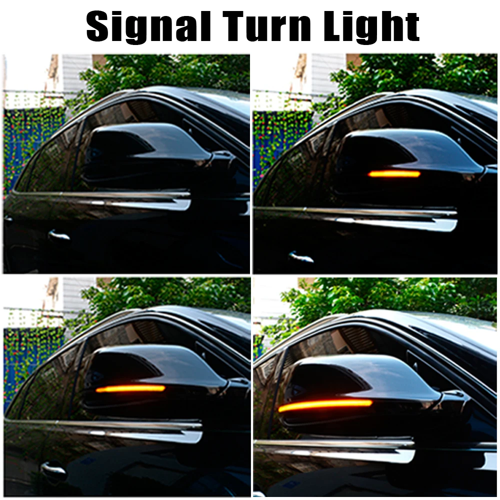 

LED Dynamic Turn Signal Flashing Blinker for Audi Q5 SQ5 8R Q7 4L 2010 2011 2012 2013 2016 Side Rear-View Mirror Indicator Light