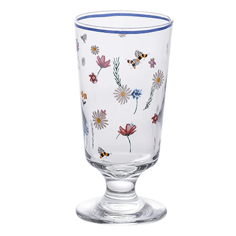 280 мл креативный прозрачный стеклянный милый лимон персик Роза пчела Цветок