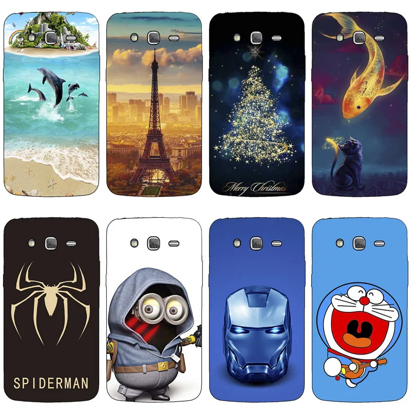 Чехол с 3D принтом для Samsung Galaxy Grand 2 G7106 G7108 G7102 G7109 7106 7018 7102 мягкий чехол из ТПУ