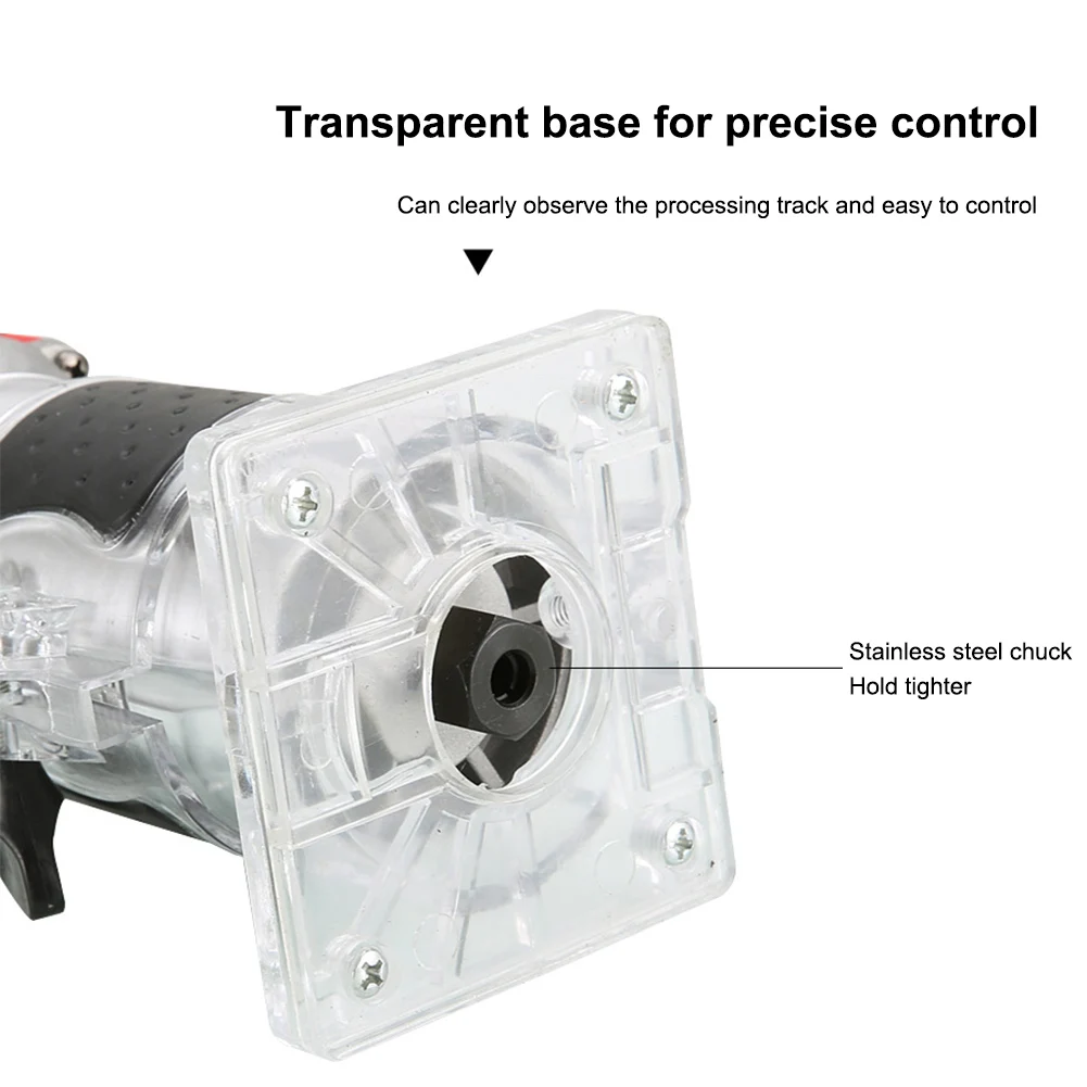 220/110V электрический ручной триммер быстроходный деревообрабатывающий фрезерный