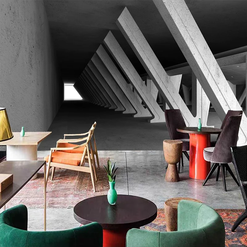 Пользовательские фото обои для стен рулон 3D стереоскопического расширенного