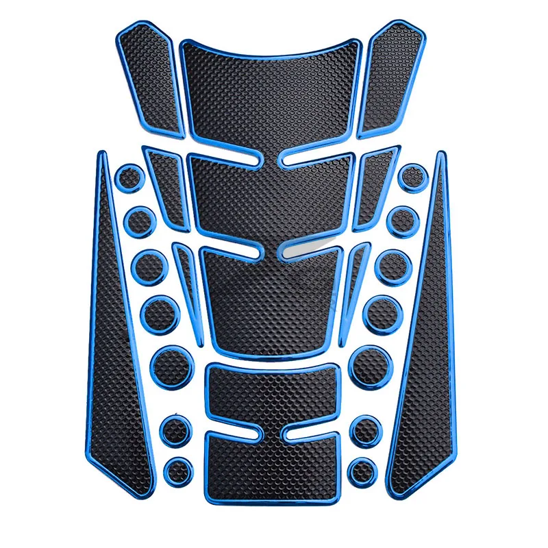 3D наклейки на бак мотоцикла защитные для YAMAHA YZF R1 R25 R6 R7 MT07 FJR1300 MT09 XJR1300 XJR400 YZF600/750