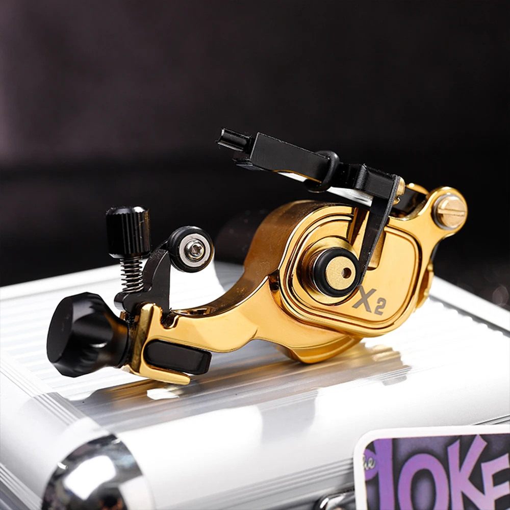 Новинка 2021 профессиональная вращающаяся машинка для татуировки проводка и