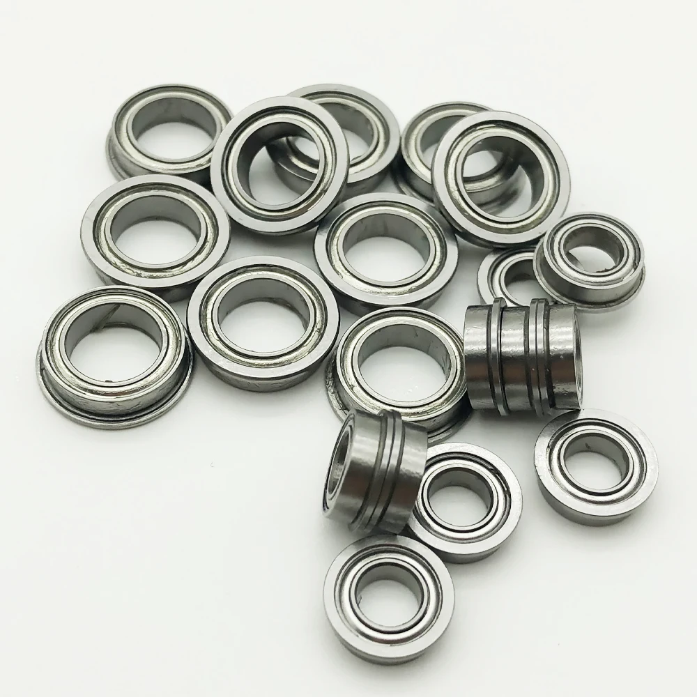 

10Pcs F604 F605 F606 F607 F608 F609 F623 F624 F625 F626 F627 F628 F629 Flanged Miniature Ball Bearings For VORON 3D Print