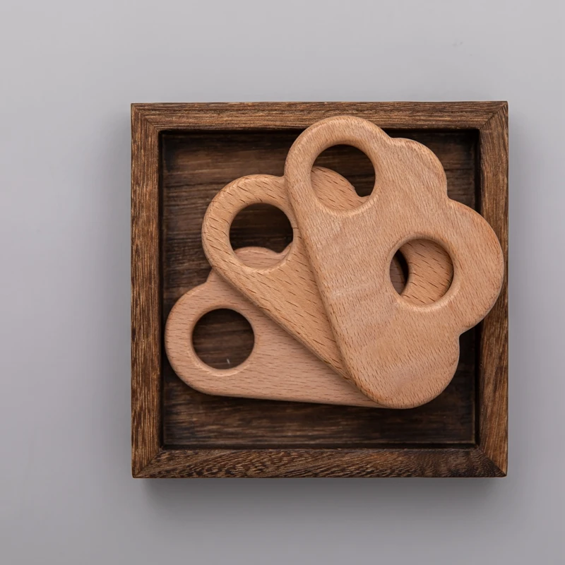 5 шт. деревянный Прорезыватель для зубов из бука | Мать и ребенок