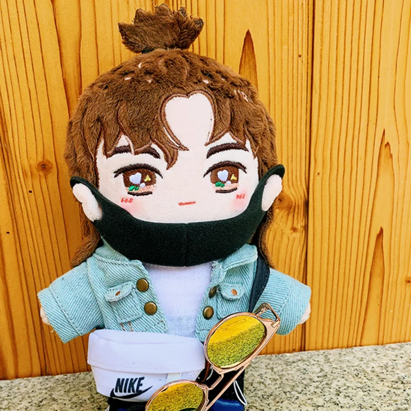 Аниме неразобранная милая плюшевая кукла для косплея Ван ибо со звездами мягкая