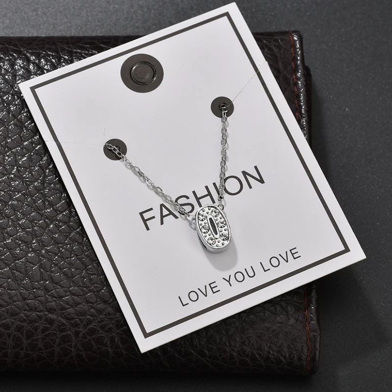 Серебряное ювелирное изделие на заказ специальное ожерелье с номером даты для