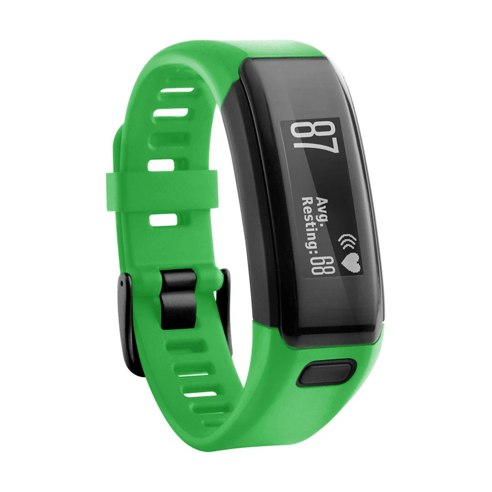 Замена совместимых полос для Garmin Vivosmart HR с металлической пряжкой фитнес-браслет ремешок пот и водостойкий браслет