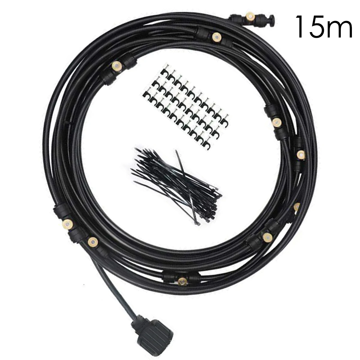 

Quality DIY Assembly Spray Set Ap-Water Low Pressure Misting Cooling System For Garden Backyard Patio For Watering Flowers Plant