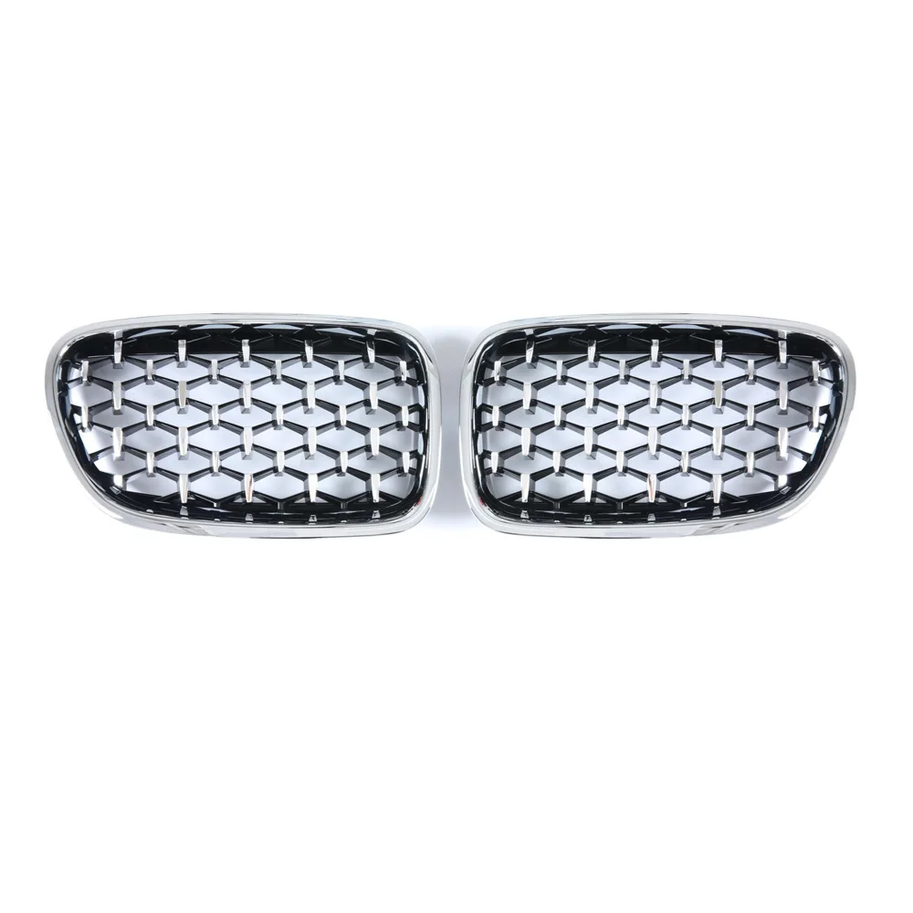 Передняя ножевая решетка Diamond Star Style бампер для BMW 5 серии F10 F11 2010 2016|Гоночные