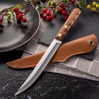stainless steel fish fillet fruit peeling knife long melon fruit knife household multifunctional kitchen tool