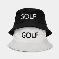 letters leisure sports basin hat golf embroidery bucket hat sun visors mens womens summer fishermans cap panama