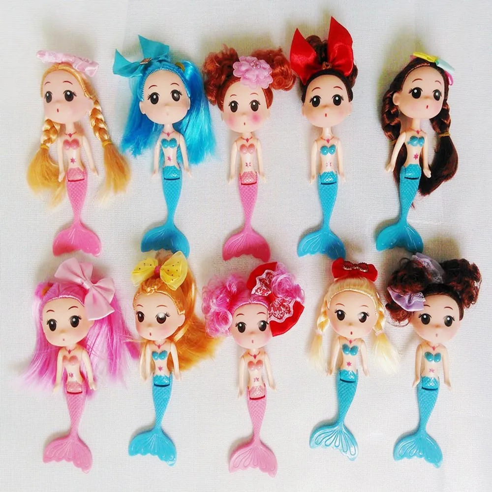 1Pcs 15cm Swimming Mermaid Dolls Girl's Toys Cartoon Confused For Birthday Xmas Gifts | Игрушки и хобби