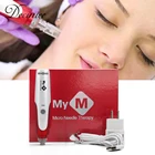 Красота Derma Авто ручка профессиональная электрическая микроиглы байонет микроиглы ручка Дерма ручка штамп терапия Уход за кожей машина