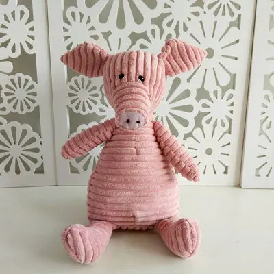 

about 25cm lovely cartoon pig plush toy soft doll baby toy birthday gift s2690