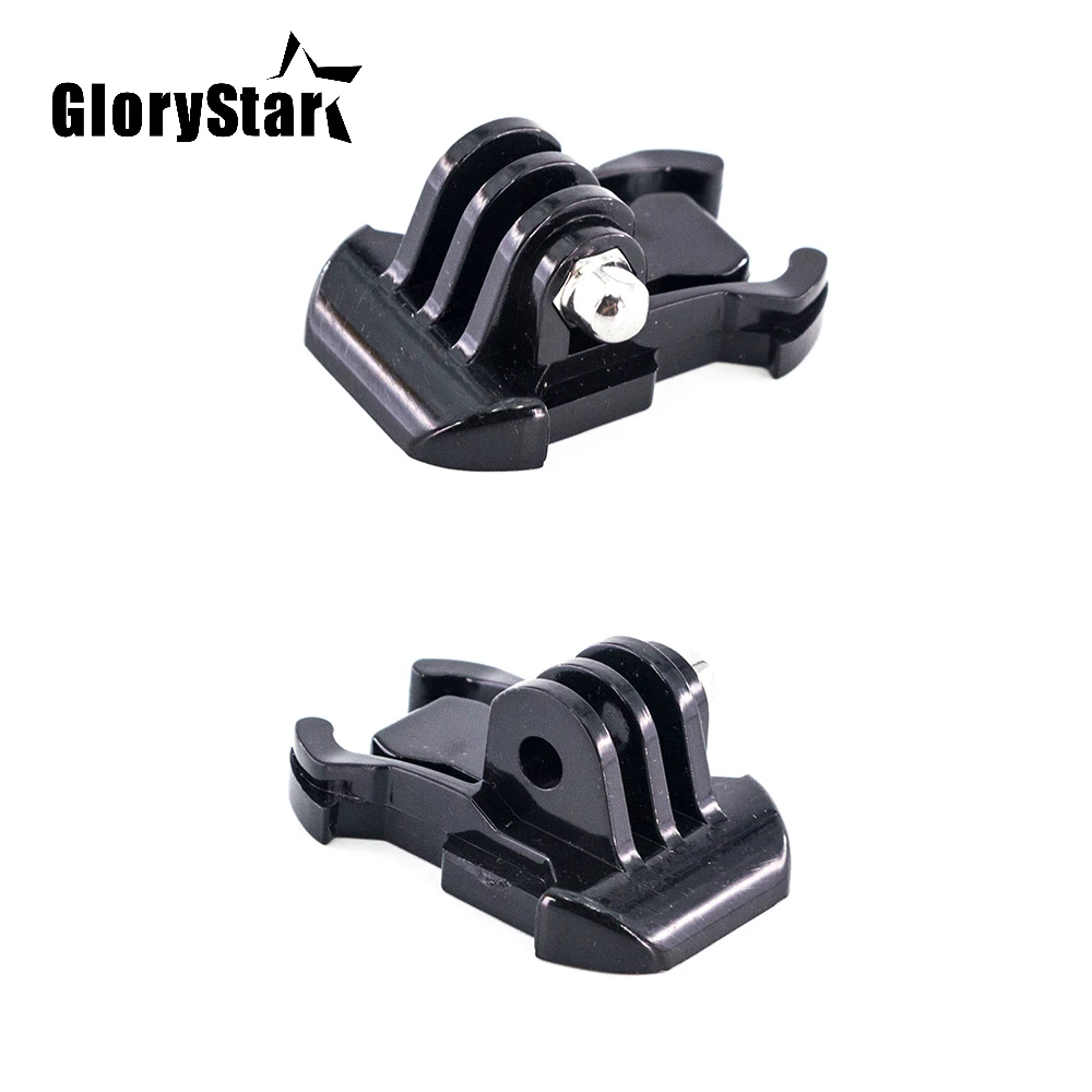 Шлем изогнутый с плоским креплением регулируемый в трех направлениях поворотный