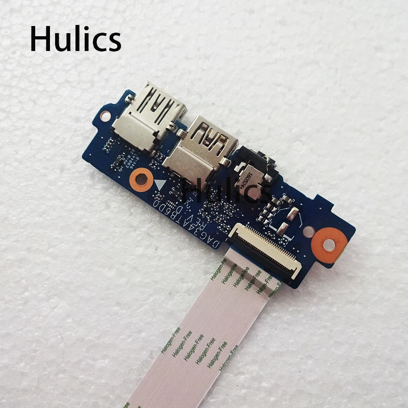 Оригинальная USB-аудиоплата Hulics DAG34ATB6D0 для ноутбука HP Pavilion 15-AU с кабелем |