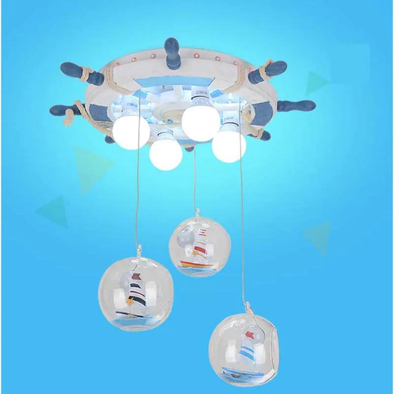 Подвесной светильник в стиле ретро для детского сада креативная детская комната