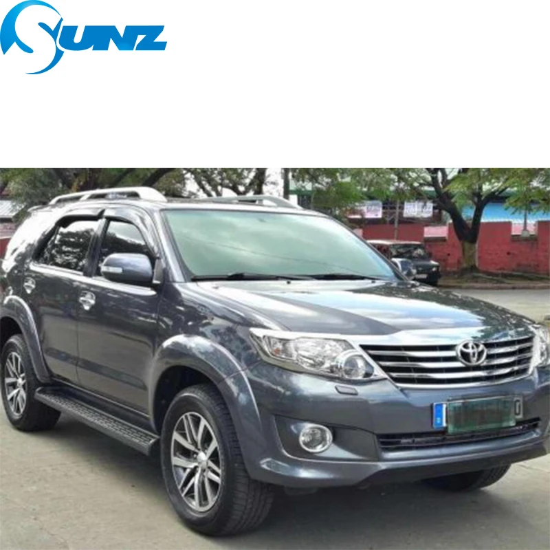 Автомобильный дефлектор бокового окна для TOYOTA Fortuner 2012 2013, оконный козырек, дефлектор от солнца и дождя, защита от солнца