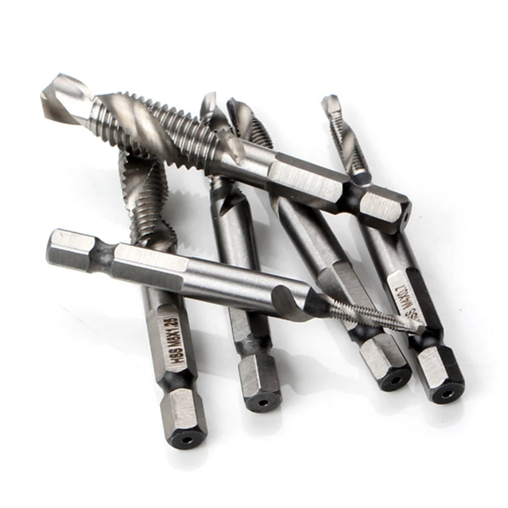 

Woodworking Drill Bits High hardness 12Pcs M3-M10 Screw Thread Tap Drill Bit