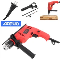 220v 710w polishing drill high power handheld electric drill with depth ruler and 13mm drill chuck for handling screws