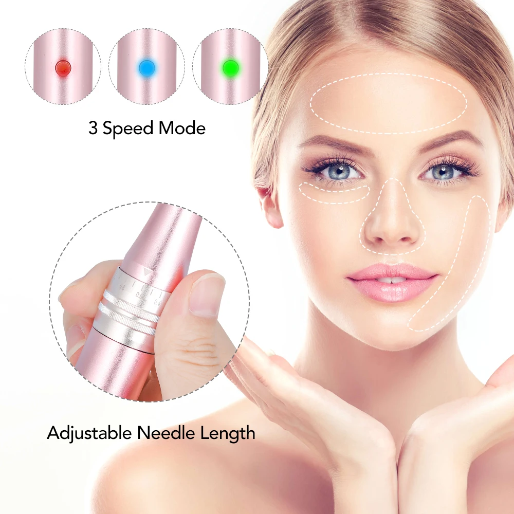 Electric Facial Roller Instrument Skin Tightening Remove Scar Reduce Wrinkles Professional Care Tools Beauty Device | Красота и