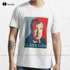 Новинка футболка с изображением Ми Кларксона-Кларксона из хлопка женская футболка