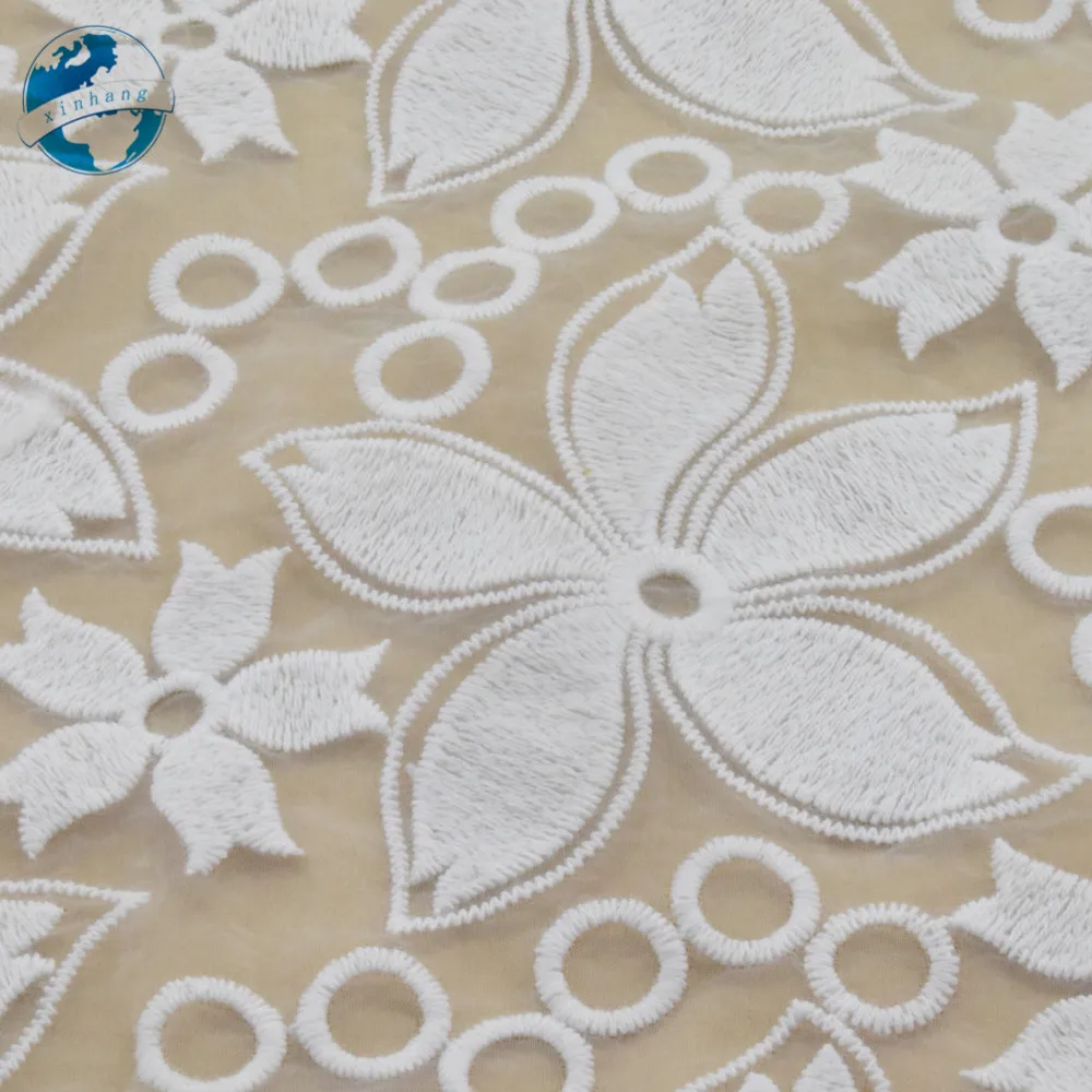 Хлопковая вышитая кружевная ткань по двору занавеска для душа сделай сам диван