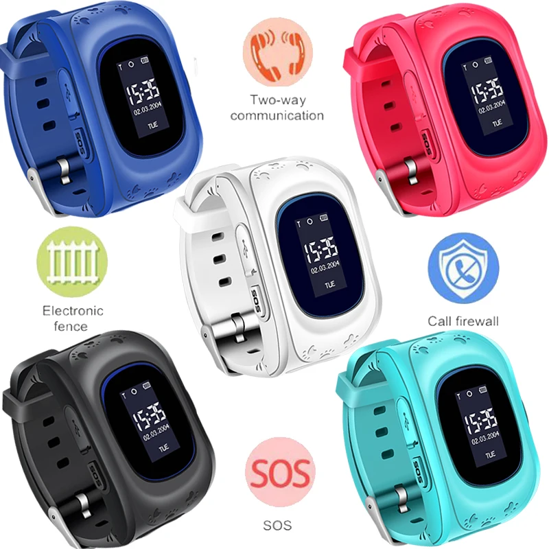 2019 New Smart Watch Kid Safe smart SOS Call Second Generation Chip Location Finder Gifts for Children | Электроника