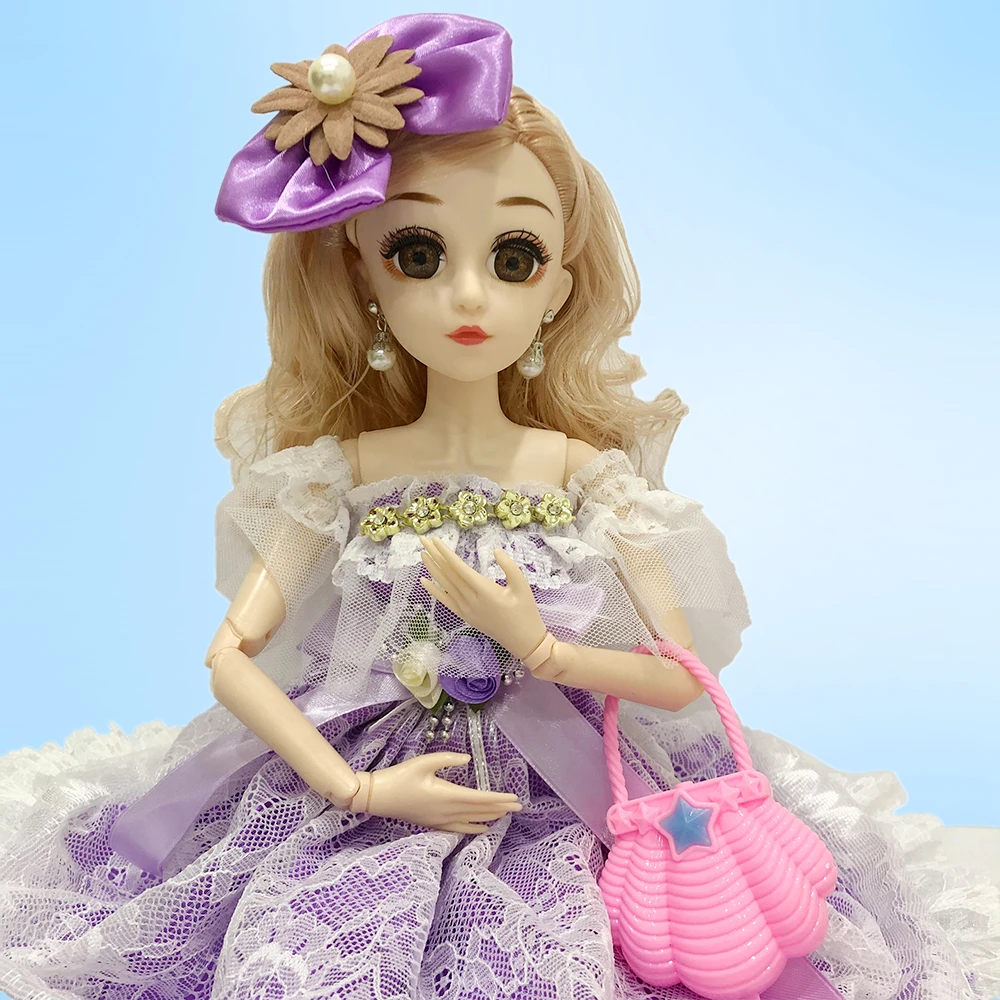 QIANYATU игрушка BJD кукла 1/4 SD куклы 18 дюймов шариковые шарнирные с одеждой наряд