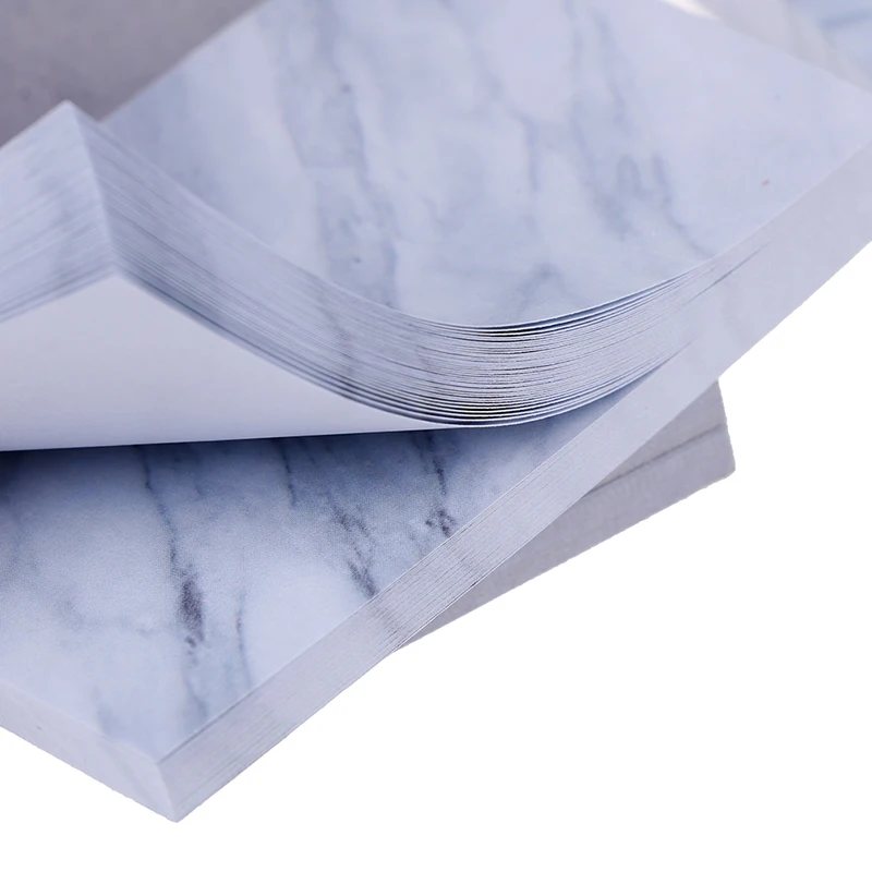 

1PC Marble Color Self Adhesive Memo Pad Stone Style Sticky Notes Bookmark School Office Stationery Supply