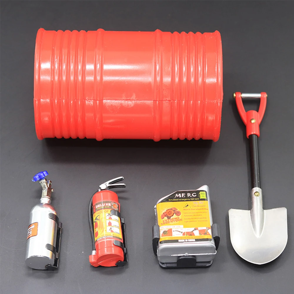 Набор серебряных украшений RCTOYFUN обновленные аксессуары для 1/10 RC Crawler Traxxas TRX4 TRX6