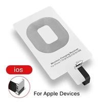 universal qi wireless charger receiver for iphone 5 5s 7 6s 6 android ios micro usb charging adapter
