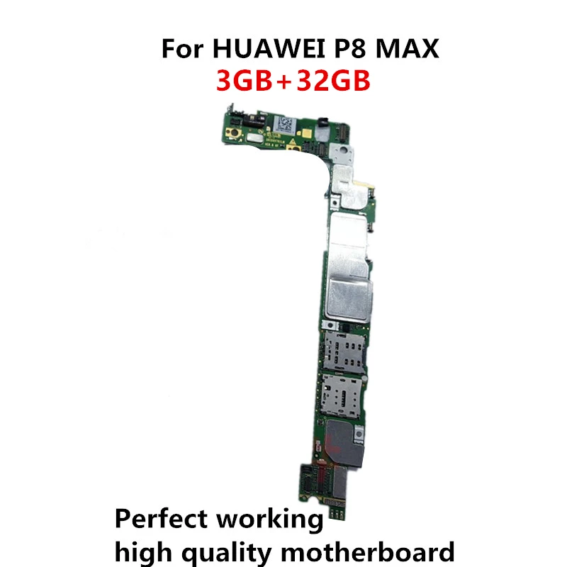 3 ГБ + 32 для HUAWEI P8 MAX разблокированная оригинальная материнская плата ОС Android