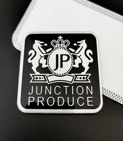 

3D Auto Modified Metal Junction PRODUCE JP Luxury VIP Car Trunk Side Seal Decal Badge Car Accessories