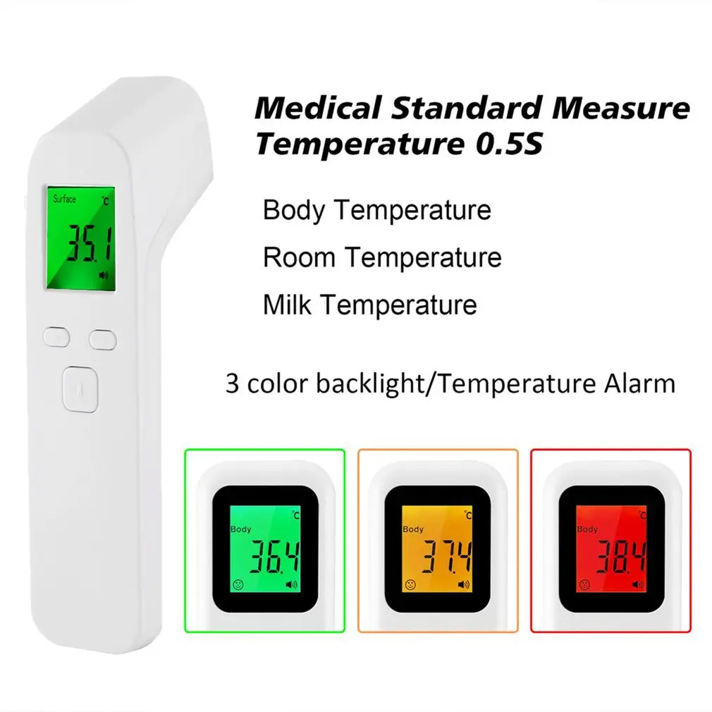 

New Baby Thermometer Infrared Digital LCD Body Measurement Forehead Ear Non-Contact Adult Body Fever IR Children Termometer