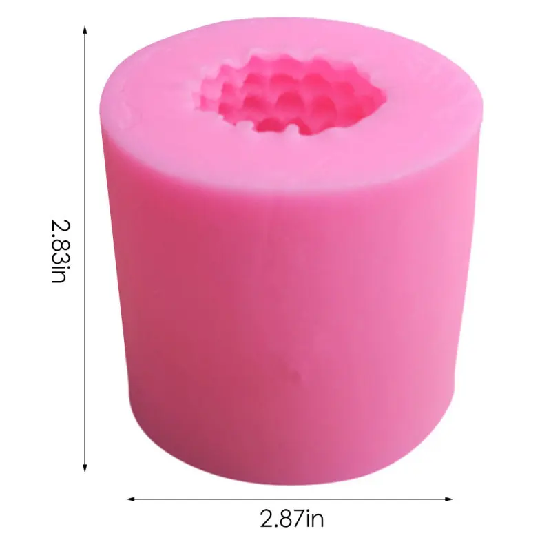 2020 3D Рождественский сосновый конус силиконовая форма для свечей Сделай Сам