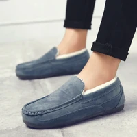 unisex winter new snow boots men shoes fashion slip on warm non slip casual shoes man plus size flats male sneakers