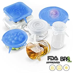 Многоразовая силиконовая крышка для еды крышки растягивающиеся из Всемирной