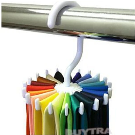 ZLinKJ 1 шт. Регулируемая вращающаяся стойка для галстуков вешалка 20 шейных