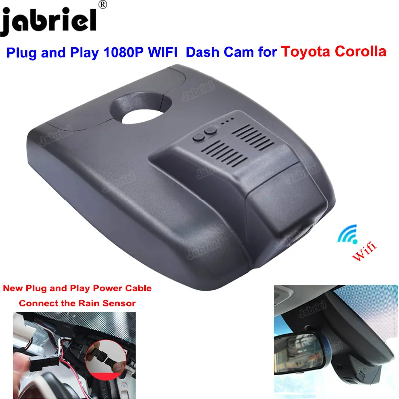 

For Toyota Corolla L LE Eco SE XSE XLE E210 For Toyota Auris For Toyota Levin 2018 2019 2020 2021 Plug and play Car Dvr Dash Cam
