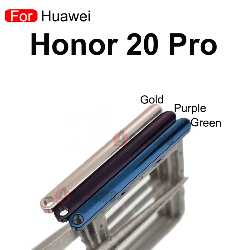 Держатель слота для карты памяти MicroSD Nano Sim Huawei Honor 20 Lite Pro 20i запасные части|Шлейфы