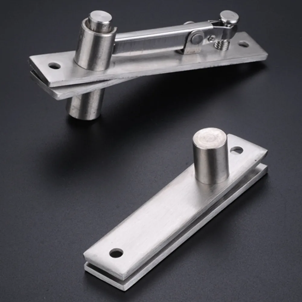 

Door Hinge Pivot Stainless Steel W/ 360 Degree Shaft For Home Decoration Accessories Household Hardware