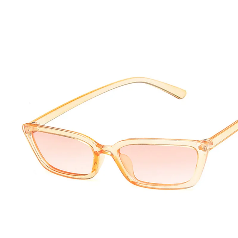 Женские прямоугольные солнцезащитные очки RBRARE винтажные Роскошные зеркальные с