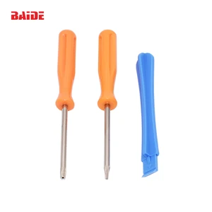 3 в 1 отвертка оранжевый T6 T8 с отверстием Набор отверток для геймпада Xbox One X1 ремонт 90 компл.лот