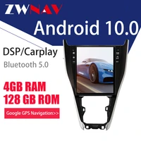 128g carplay tesla screen for toyota harrier 2013 2018 android 10 car multimedia player navi audio radio auto stereo head unit