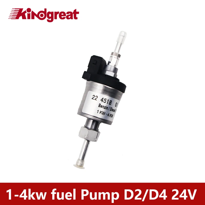 Pompa dosatrice carburante Kindgreat 1-4KW 24V 22ml 22451801 | 22451803 per riscaldatore Diesel Eberspacher Airtronic D2 D4 D4S 24V